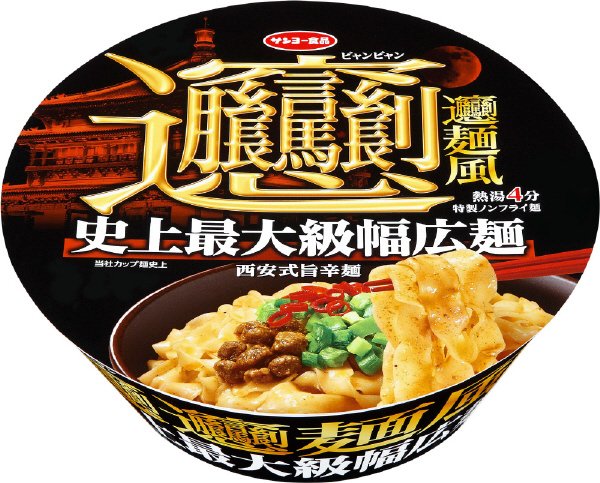 ビャンビャン麺風　西安式旨辛麺