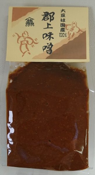 国産大豆１００％　郡上味噌　６５０ｇ袋