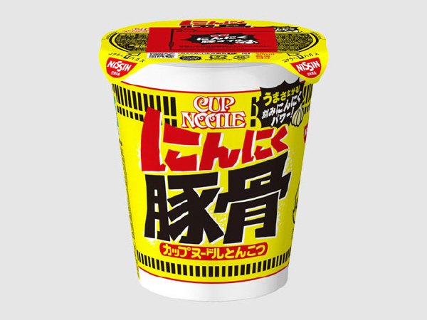 カップヌードル　にんにく豚骨