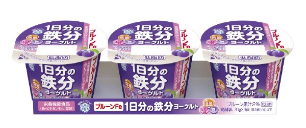 プルーンFe 1日分の鉄分ヨーグルト