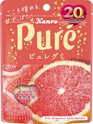 ピュレグミピングレスパークリング