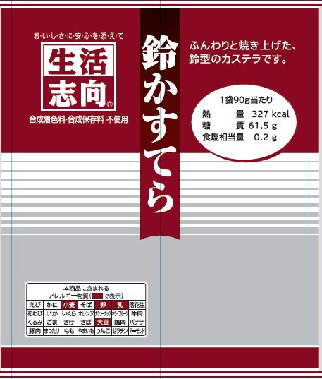 鈴かすてら