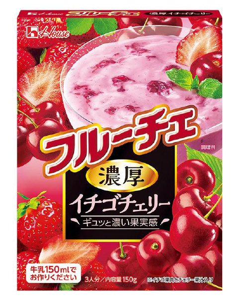 フルーチェ濃厚イチゴチェリー