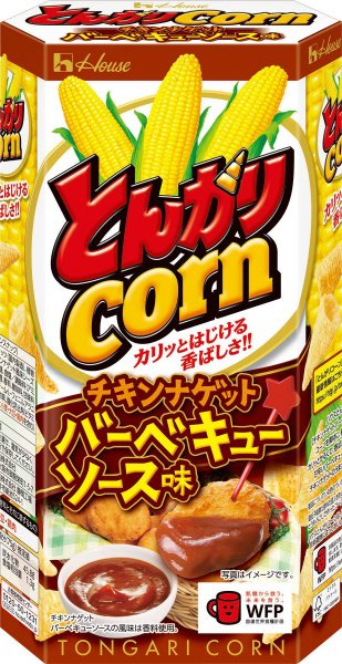 とんがりコーン　チキンナゲットバーベキューソース味
