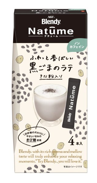 「ブレンディナチューム」黒ごまのラテ ４本
