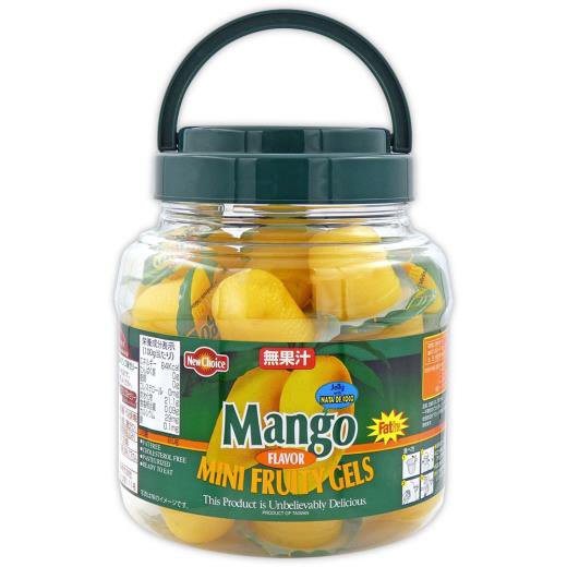 ナタデココ入り マンゴ味ゼリー
