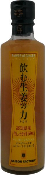 飲む生姜の力