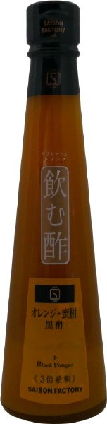 飲む酢　オレンジ+蜜柑黒酢