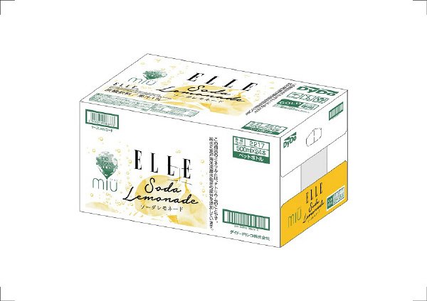 ＥＬＬＥ×ミウソーダレモネード