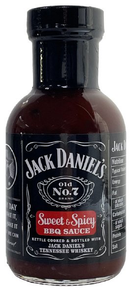 ｼﾞｬｯｸﾀﾞﾆｴﾙ BBQｿｰｽ・ｽｲｰﾄ&ｽﾊﾟｲｼｰ 285g