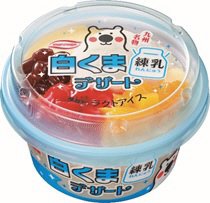 九州名物白くまデザート練乳