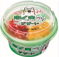 九州名物白くまデザートメロンソーダ