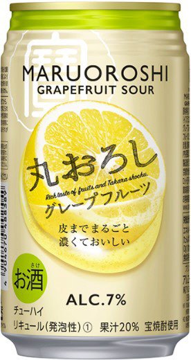 寶「丸おろし」＜グレープフルーツ＞３５０ＭＬ