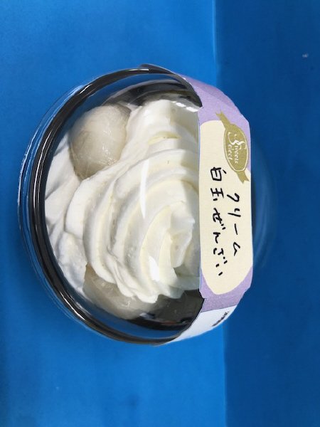 クリーム白玉ぜんざい