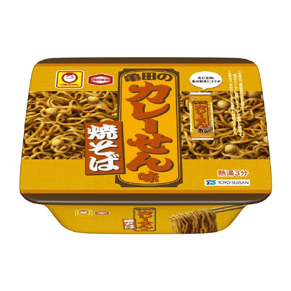 亀田のカレーせん味焼そば
