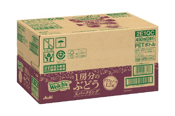 Ｗｅｌｃｈ’ｓ１房分のぶどうスパークリング