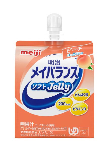 メイバランスソフトJelly　ピーチヨーグルト味