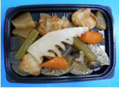 ちぎり揚げと野菜の煮物