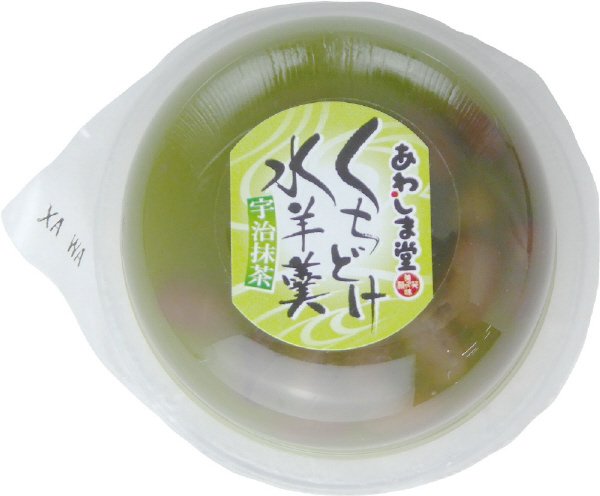 くちどけ水羊羹（抹茶）