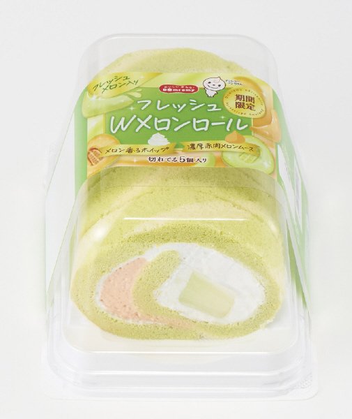 フレッシュWメロンロール