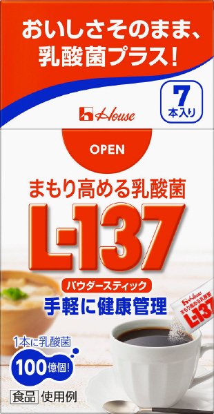 まもり高める乳酸菌Ｌ－１３７　パウダースティック＜７本入＞箱