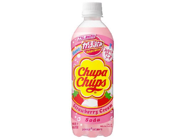 がぶ飲みチュッパチャプス　ストロベリークリームソーダ