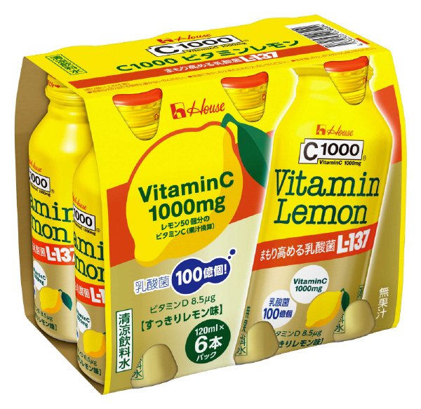 Ｃ１０００　ビタミンレモン乳酸菌Ｌ－１３７　ボトル缶