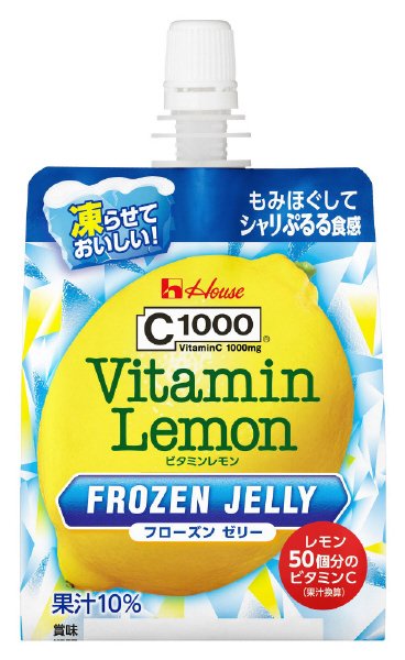 Ｃ１０００　ビタミンレモンフローズンゼリー　パウチ