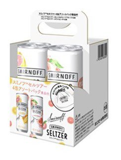 スミノフセルツァー４缶アソートパック景品付(予約受注品)