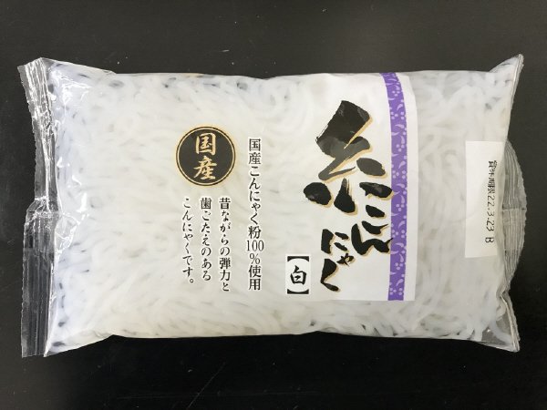 糸こんにゃく白