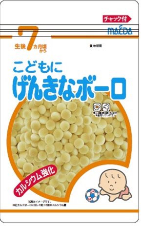 ８８ｇこどもにげんきなボーロ