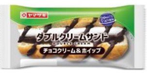 ダブルクリームサンド（チョコ＆ホイップ）