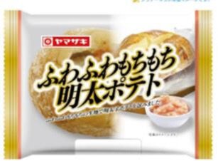ふわふわもちもちパン（明太ポテト）