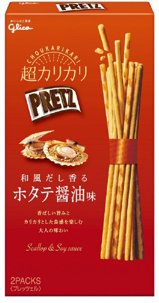 超カリカリプリッツ＜和風だし香る　ホタテ醤油味＞