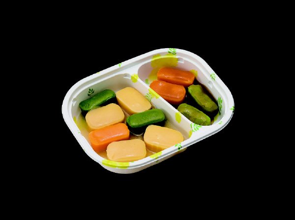 やさしいおかずセット朝のムース食　たまごと小松菜のソテー　１３５ｇ／６×３