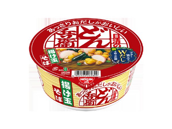 日清のあっさりおだしがおいしいどん兵衛　揚げ玉そば