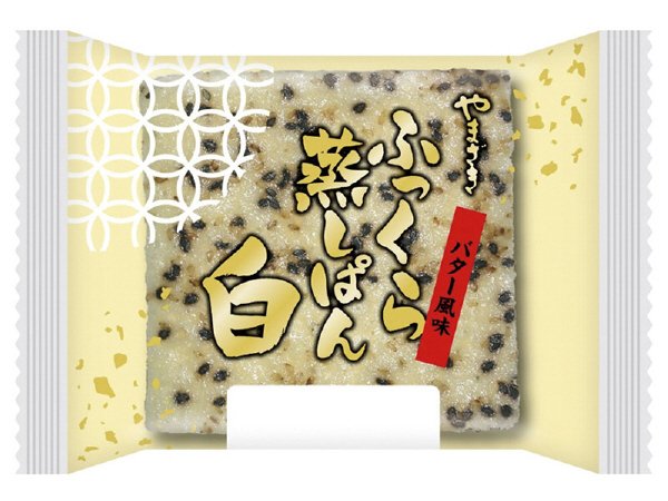ふっくら蒸しぱん白（バター風味）
