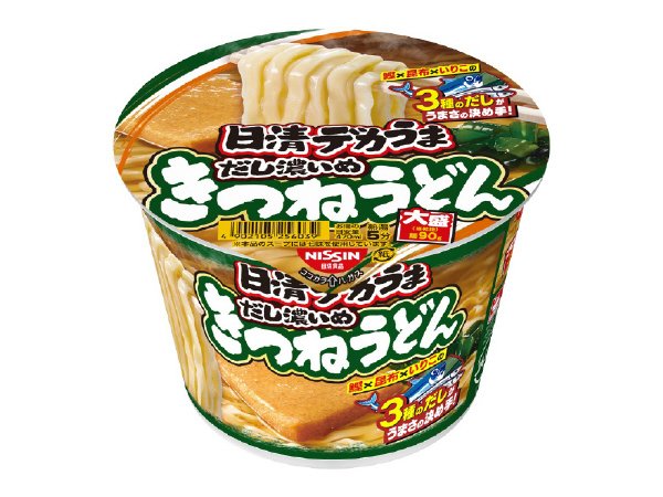 日清デカうま　きつねうどんだし濃いめ