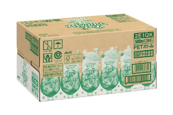 「味わいメロンクリームソーダ」