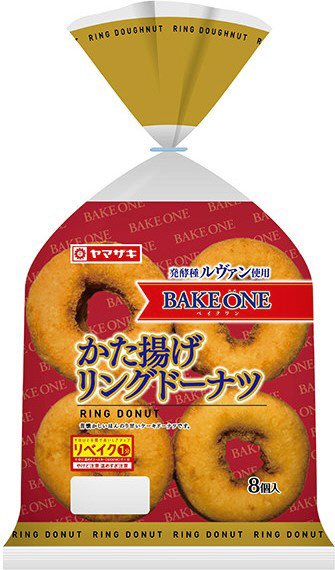 山崎製パン　かた揚げリングドーナツ（８）
