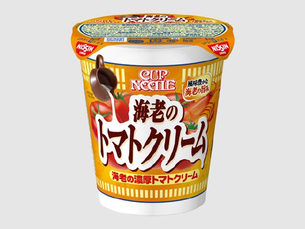 カップヌードル　海老の濃厚トマトクリーム