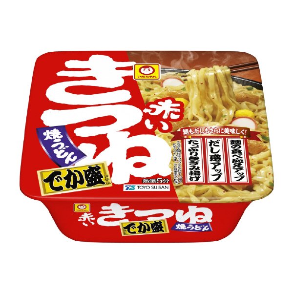 赤いきつね焼うどん　でか盛