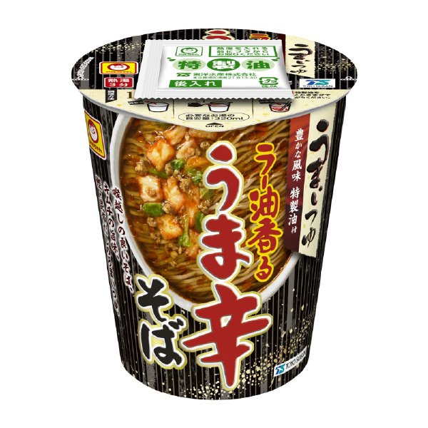 うまいつゆ　ラー油香るうま辛そば