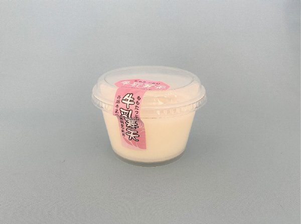 ももたっぷり牛乳寒天