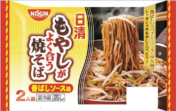 日清　もやしがよく合う焼そば　香ばしソース味　２人前