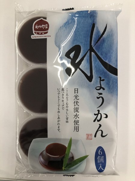 日光伏流水使用　個食水羊羹６個入