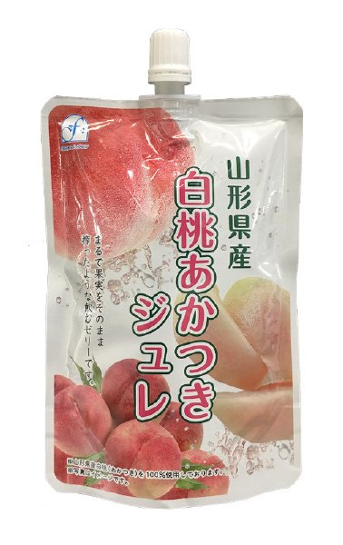 山形県産白桃あかつきジュレ