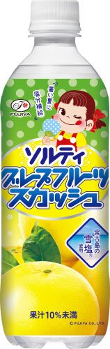 不二家ソルティグレープフルーツスカッシュ