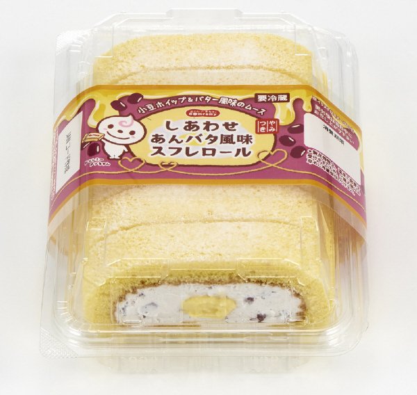 しあわせあんバタ風味スフレロール