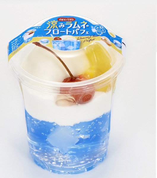 涼みラムネフロートパフェ